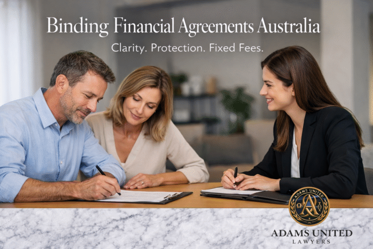 Keeping Agreements Binding Financial Agreement Guide 2026 - Adams United Lawyers