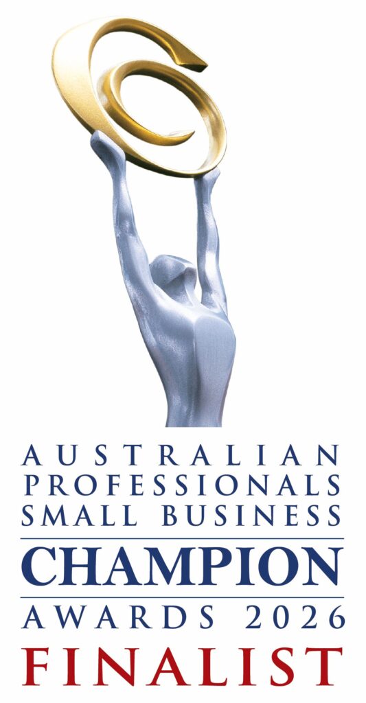 Australian Professional Business Champions Finalist logo 2026